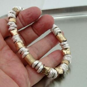 【送料無料】ネックレス hadarデザイナー14kイェローゴールドフィルズスターリング b183hadar designers bracelet 14k yellow gold fil handmade sterling silver i b183