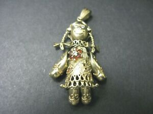 【送料無料】ネックレス　9ct gold movable clown fully hallmarked 9ct goldapprox 58grams weight9ct gold movable clown fully hallmarked 9ct gold a