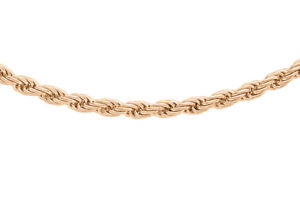 【送料無料】ネックレス　9ct030チェーン41ロープcm169ct rose gold 030 rope chain 41cm16