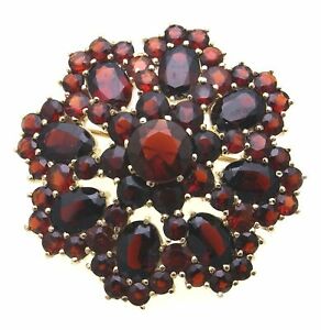 【送料無料】ネックレス ブローチシルバーガーネットブローチスターリングシルバーレディースbrooch m granat silver 925 garnet brooch xxl sterling silver ladies