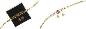 【送料無料】ネックレス　ドイツイアリングgermanyempire bracelet and earrings with grenades very good condition