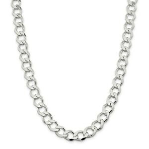 【送料無料】ネックレス　108mmスターリングsemiwロブスター2026sterling silver semi solid 108mm flat curb chain w lobster clasp 20 26 47,988円