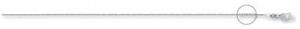 【送料無料】ネックレス 1618ctホワイトゴールド18ct white gold box chain  16
