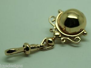 【送料無料】ネックレス ゴールドイエローゴールドスイベルユーロボールスピナーペンダントkaedesigns,  9ct 375 gold yellow gold swivel euro ball spinner pendant