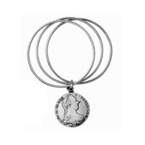 【貨物輸送無料】頸飾り raspini tallero 3 fili6919しろがね色bracelet raspini tallero 3 fili 6919 silver silver