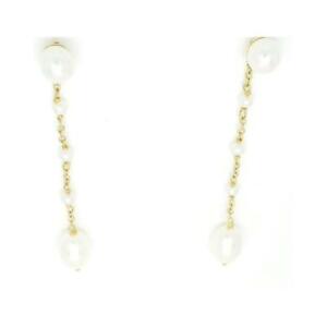 【貨物輸送無料】頸飾り collezioneperleart4142イアリングearrings collezione perle woman art4142 gold gold pearls