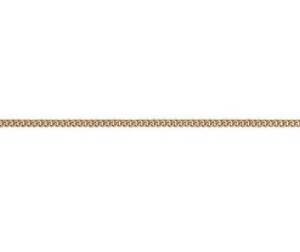 【送料無料】ネックレス　18ctローズ7519cmニュー18ct gold redrose curb 7519cm bracelet