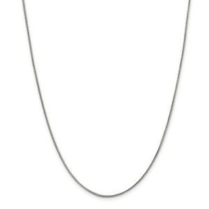 【送料無料】ネックレス　090mm14kホワイトゴールドフランスチェーンwロブスター163014k white gold 090mm solid plain franco chain w lobster clasp 16 30