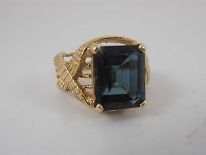 【送料無料】ネックレス 9ct yellow gold single stone blue topaz ringsize n 465 ct topaz hallmarked9ct yellow gold single stone blue topaz ring  si