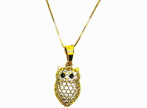 【送料無料】ネックレス ネックレスイェローゴールド18kt 7501000アウル