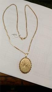 【送料無料】ネックレス 9ctゴールドペンダント9ct gold chain and pendant
