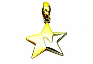 【送料無料】ネックレス ペンダントゴールドイエローホワイトゴールドpendant gold 18kt 7501000 star in yellow and white gold