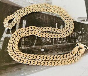 【送料無料】ネックレス 225mm th238silver 22 flat curb chain, 5mm wide  th238