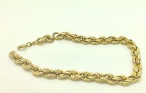 【送料無料】ネックレス 9ctゴールド75ロープチェーン9ct gold 75 rope chain bracelet