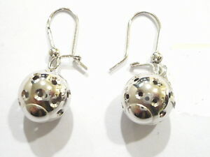 【送料無料】ネックレス ブールホワイトイアリング18ktwhite gold earrings 18kt hanging boulle lucid