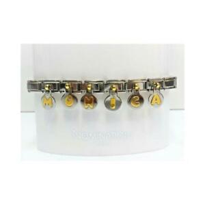 【送料無料】ネックレス　brmnmイェローゴールドbracelet nomination woman brmnm yellow gold steel