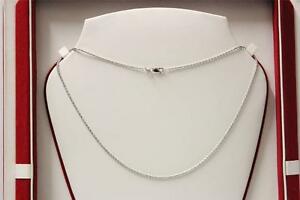 【送料無料】ネックレス　18ct750ホワイトゴールドchain*boxed*18ct750 stunning attractive white gold chain*boxed*