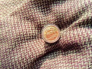 【送料無料】ネックレス 9ctリングヴィンテージ22ctエドワード71908 10シリングvintage 22ct gold edward vii 1908 half sovereign in 9ct gold ring