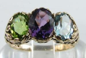 【貨物輸送無料】首飾り big 9k9コンピュータ断層撮影法 gold amethyst blue topaz peridot artdeco ins 3stone ring free sizebig 9k 9コンピュータ断層撮影法 gold amethyst blue topaz peridot ar ネックレス・ペンダント-男女兼用アクセサリー-ジュエリー・アクセサリー
