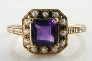 【送料無料】ネックレス　divine 9ct 9k gold amethyst fresh pearl squareart deco ins ringサイズdivine 9ct 9k gold amethyst fresh pearl square art deco 59,880円