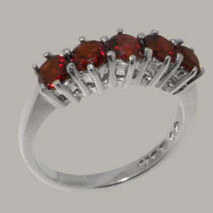 【送料無料】ネックレス　z10ctホワイトゴールドガーネットwomensエタニティーリングサイズj10ct white gold natural garnet womens eternity ring sizes j to z