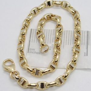 【送料無料】ネックレス　イェローゴールドホワイト18k 750イタリアトップbracelet yellow gold and white gold 18k 750 knitted top brace made in italy
