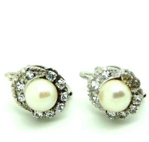 【送料無料】ネックレス　earrings made in italy vintage 50s gold solid18ct pearl naturalearrings made in italy vintage 50s gold solid 18 ct pearl n