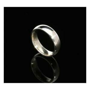 【送料無料】ネックレス　9ctホワイトゴールド5mmコート9ct white gold ladies 5mm court wedding ring