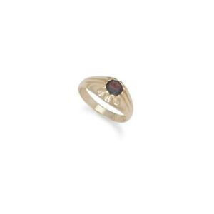 国内最安値 ネックレス 9ctmensリング9ct Gold Mens Garnet Ring 公式店舗 Www Thealtahotel Com