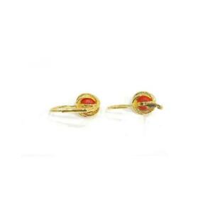 【送料無料】ネックレス イヤリングイエローゴールドゴールドearrings woman oroo8 yellow gold gold|hokushin