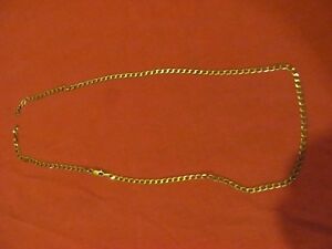 【送料無料】ネックレス　9ct24115grms9ct gold curb chain 24 115grms｜hokushin