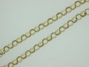 【送料無料】ネックレス　ベルチャーチェーン9ctイェローゴールド66g 8belcher chain bracelet 9ct yellow gold 66g 8｜hokushin 59,939円
