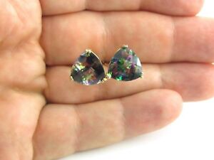 Yellow ネックレスイエローゴールドトパーズイヤリング14k Gold Mystic Topaz Mystic Shape 送料無料 Gold Trillion Yellow Earrings Hokushin Yellow ネックレスイエローゴールドトパーズイヤリング14k Gold Mystic Topaz Mystic Shape 送料無料 Gold Trillion Yellow Earrings Hokushin