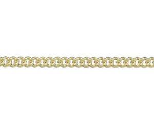 【送料無料】ネックレス　ゴールドイエローブレスレット9ct gold yellow filed curb 7519cm bracelet｜hokushin