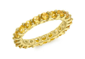 【送料無料】ネックレス イエローゴールドシトリンリング9ct yellow gold citrine eternity ring