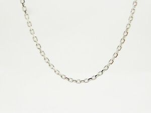 【送料無料】ネックレス　ゴールドホワイトゴールドチェーンメッシュchain mesh filed in gold white gold 750000 440 g 50 cm r35426｜hokushin