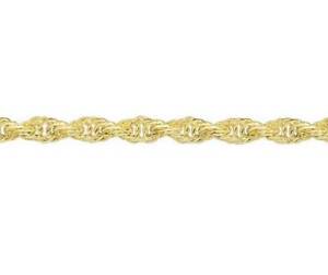 【送料無料】ネックレス ゴールドイエロートリプルロープブレスレット9ct gold yellow triple rope 7519cm bracelet