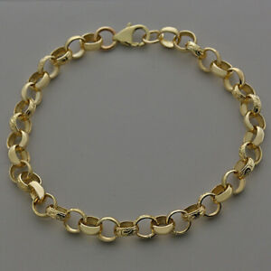 【送料無料】ネックレス 9ctベルチャー975mm 135gbl13_9_cuk hallmarked 9ct gold mens belcher bracelet 975mm 135g bl13_9_c|hokushin