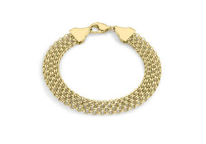 【送料無料】ネックレス イエローゴールドガリバルディチェーンブレスレット9ct yellow gold 36 garibaldi chain bracelet 19cm75