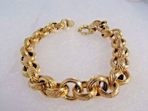 【送料無料】ネックレス アンカーリンクブレスレットｋゴールドanchor link bracelet 14k gold 8l 1054