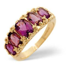 【送料無料】ネックレス　9ctゴールド210ctアメジスト9ct gold 210ct amethyst ring｜hokushin