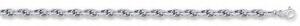 【送料無料】ネックレス 7インチ9ctホワイトゴールドチェーン9ct white gold hollow prince of wales chain bracelet 7 inch|hokushin