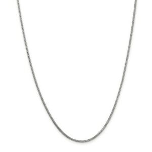 【送料無料】ネックレス kホワイトゴールドフランコチェーンネックレスグラム|hokushin