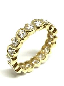 【送料無料】ネックレス 18kイェローゴールドジルコニウムサイズ52completwedding ring tour complet at 18k yellow gold , zirconium oxides , size 52|hokushin