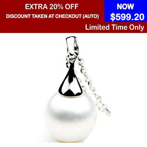 【貨物輸送無料】首飾り ドルオーストラリアペンダント2,099 pacific pearls aaa 11粍 australian south sea pearl pendant