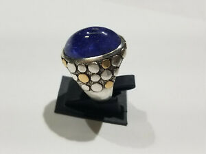 【貨物輸送無料】首飾り タンザナイトリングラードシルバーゴールドauthentic tanzanite gemstone ring aaa grad 16 コンピュータ断層撮影法 stone 11 gm silver 1 gm gold