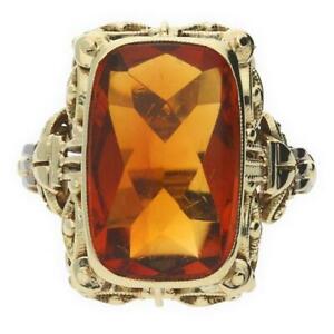 【貨物輸送無料】首飾り リングシトリンwomens ring 585000 with citrine 201801r07 aus 2 hand