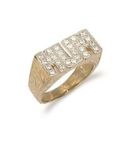 【貨物輸送無料】首飾り イエローゴールドリングyellow gold  patterned sides mum ring