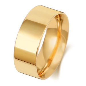 【貨物輸送無料】首飾り 黄色ゴールドyellow gold wedding ring