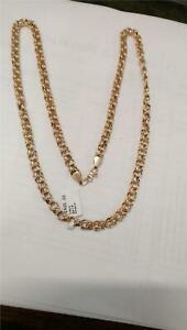 【送料無料】ネックレス　ゴールドチェーン14ct gold chain｜hokushin